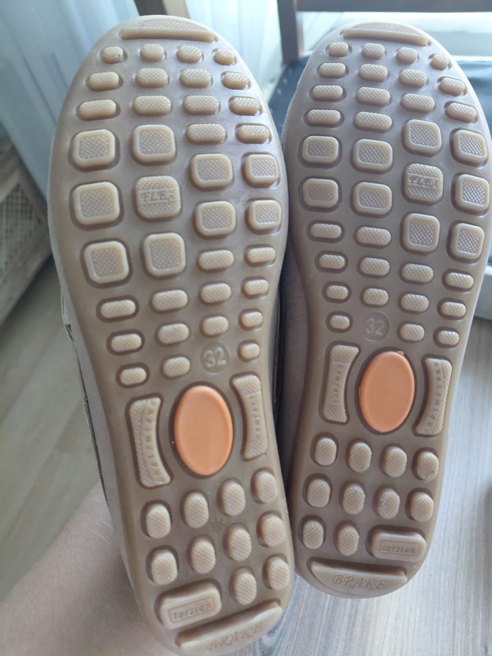 Bej Süet erkek çocuk ayskkabı - Görsel 3