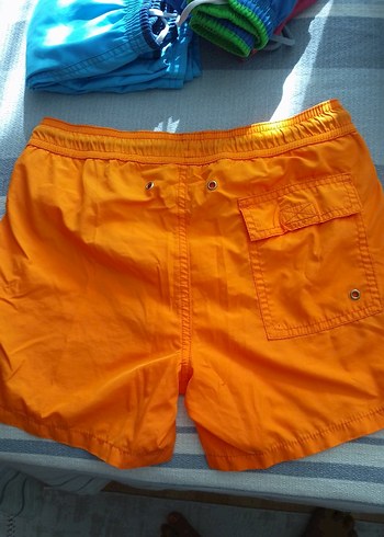 NBT marka Erkek çocuk Turuncu Midi deniz havuz Şortu 7-8 yaş - Görsel 5