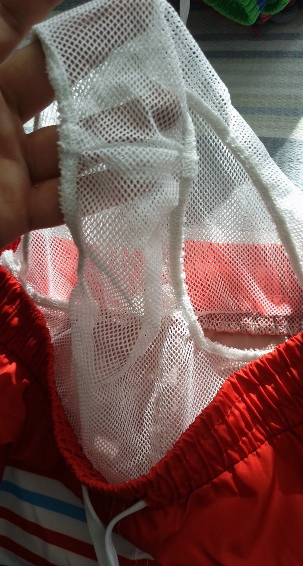 koton kids Renkli Çizgili Erkek çocuk deniz havuz Şortu 11-12yaş - Görsel 5