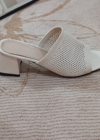 Bej Pamuklu Düğmeli Hamile Elbisesi - Görsel 6