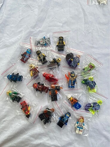 Beden Renk Lego Ninjago ve Orjinal figürler