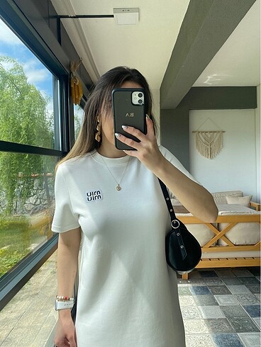 Miu Miu Modal kumaş elbise
