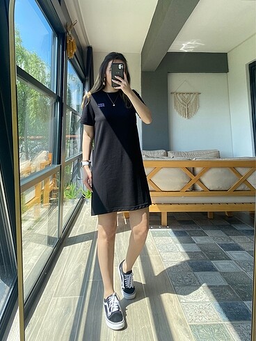 s Beden beyaz Renk Modal kumaş elbise
