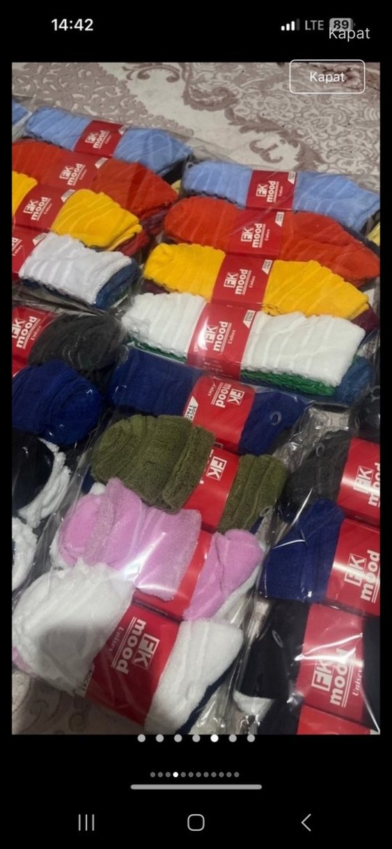 Kadın/Erkek yün çoraplar - Görsel 5