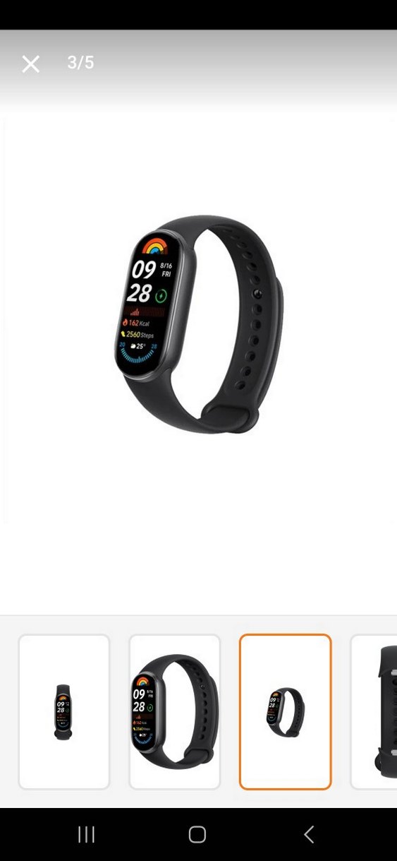 Xiaomi Smart Band 9 Siyah - Akıllı Bileklik - Görsel 2