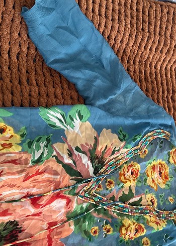 Bohem Çok Renkli pareo - Görsel 3