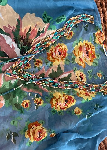 Bohem Çok Renkli pareo - Görsel 2