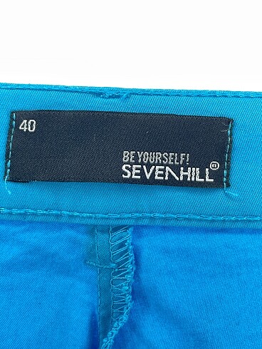 40 Beden mavi Renk Sevenhill Mini Şort %70 İndirimli.