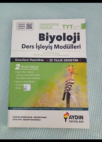 AYDIN YAYINLARI TYT BİYOLOJİ