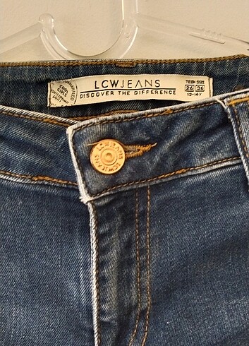 36 Beden mavi Renk Kot pantalon jean