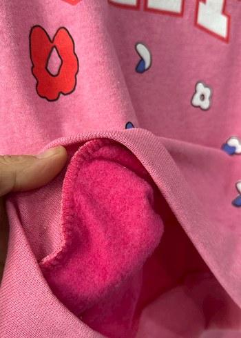 Kız Çocuk Pembe GAP Baskılı Eşofman Takımı 4 ile 12 yaş arası - Görsel 2