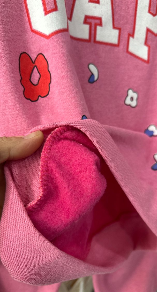 Kız Çocuk Pembe GAP Baskılı Eşofman Takımı 4 ile 12 yaş arası - Görsel 2