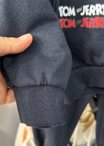 Tom & Jerry Desenli Erkek Çocuk Eşofman Takımı 4/12 yaş arasi - Görsel 4