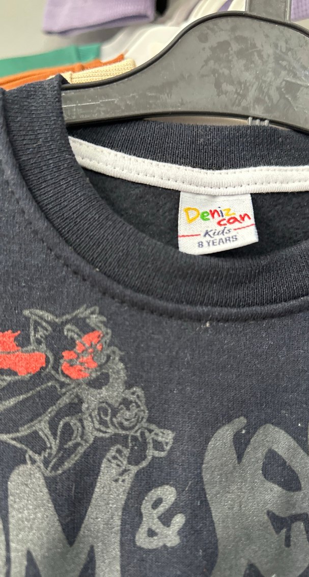 Tom & Jerry Desenli Erkek Çocuk Eşofman Takımı 4/12 yaş arasi - Görsel 3