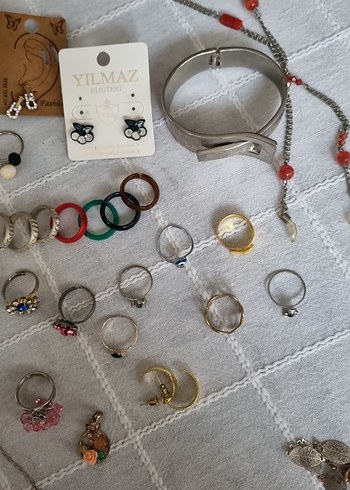 Renkli Boncuklu Bohem Kadın Takı karışık hepsi - Görsel 17