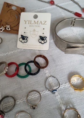 Renkli Boncuklu Bohem Kadın Takı karışık hepsi - Görsel 9