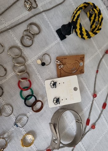 Renkli Boncuklu Bohem Kadın Takı karışık hepsi - Görsel 3