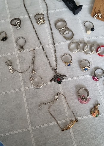 Renkli Boncuklu Bohem Kadın Takı karışık hepsi - Görsel 14