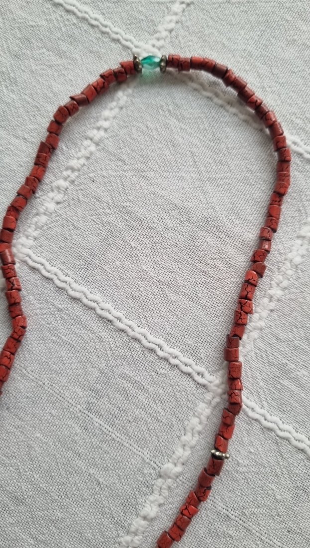 Renkli Boncuklu Uzun Bohem Kadın Kolye - Görsel 4