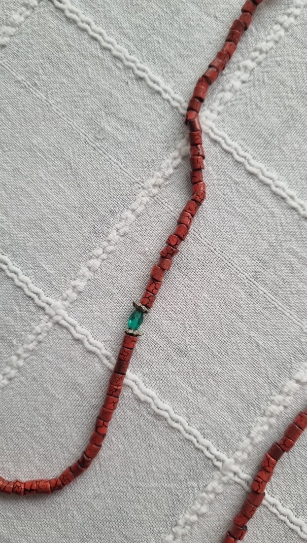 Renkli Boncuklu Uzun Bohem Kadın Kolye - Görsel 5