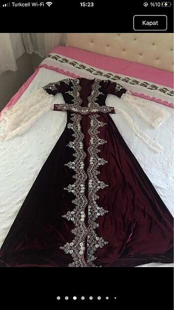 s Beden bordo Renk Bindallı