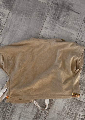 İşlemeli Boncuklu kadın Bolero - Görsel 3