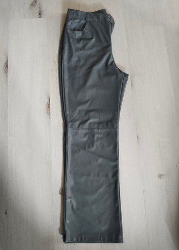 Kadın Gri DeriPantolon - Görsel 2