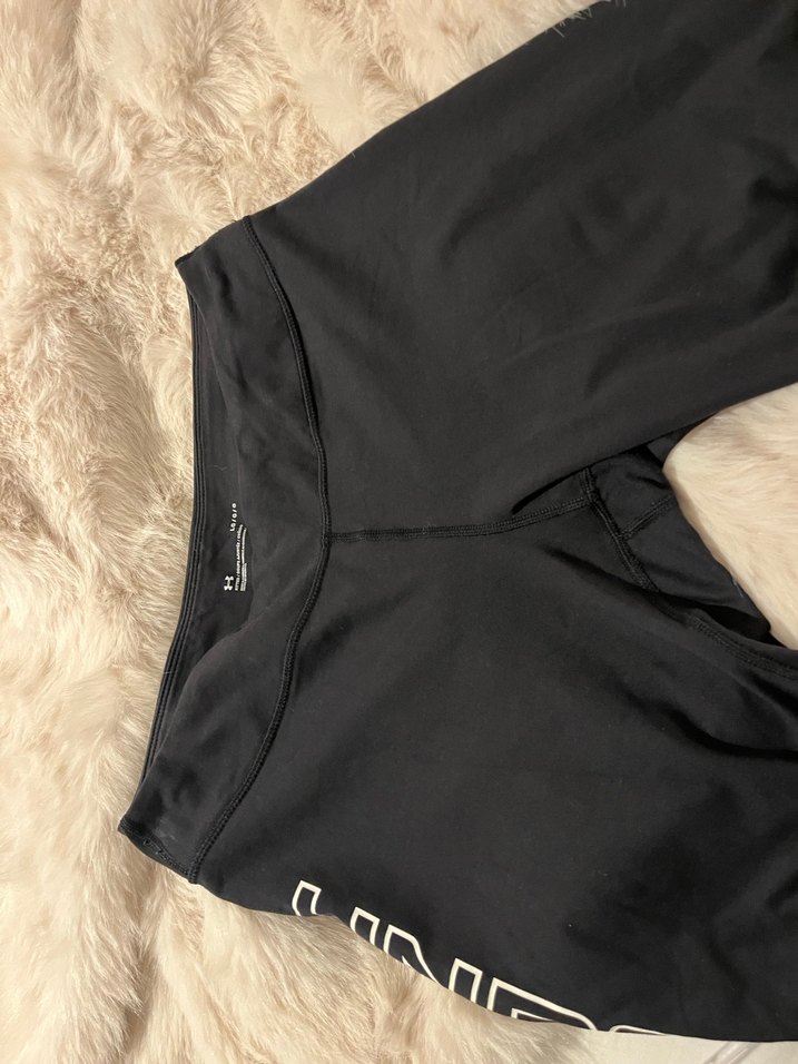 Siyah Under Armour spor taytı - Görsel 5