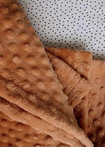 Pastel Kahverengi Çocuk Battaniyesi - Görsel 3