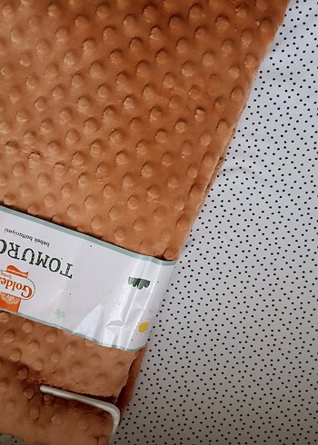 Pastel Kahverengi Çocuk Battaniyesi - Görsel 2