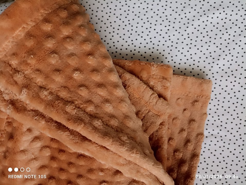 Pastel Kahverengi Çocuk Battaniyesi - Görsel 3