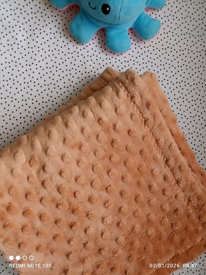 Pastel Kahverengi Çocuk Battaniyesi - Görsel 5