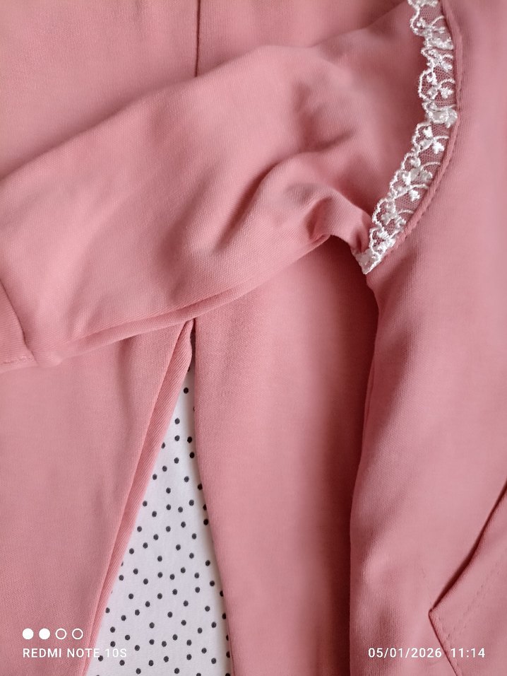 Pembe  Kız Bebek 3'lü Takım - Görsel 5