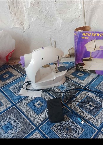 MINISEWI SM-202 Beyaz Mini Dikiş Makinesi - Görsel 3