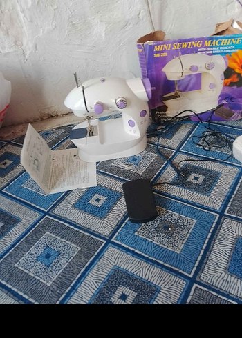 MINISEWI SM-202 Beyaz Mini Dikiş Makinesi - Görsel 2