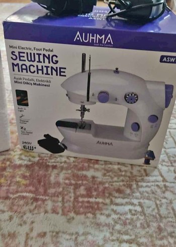 AUHMA Beyaz Dikiş Makinesi - Görsel 2