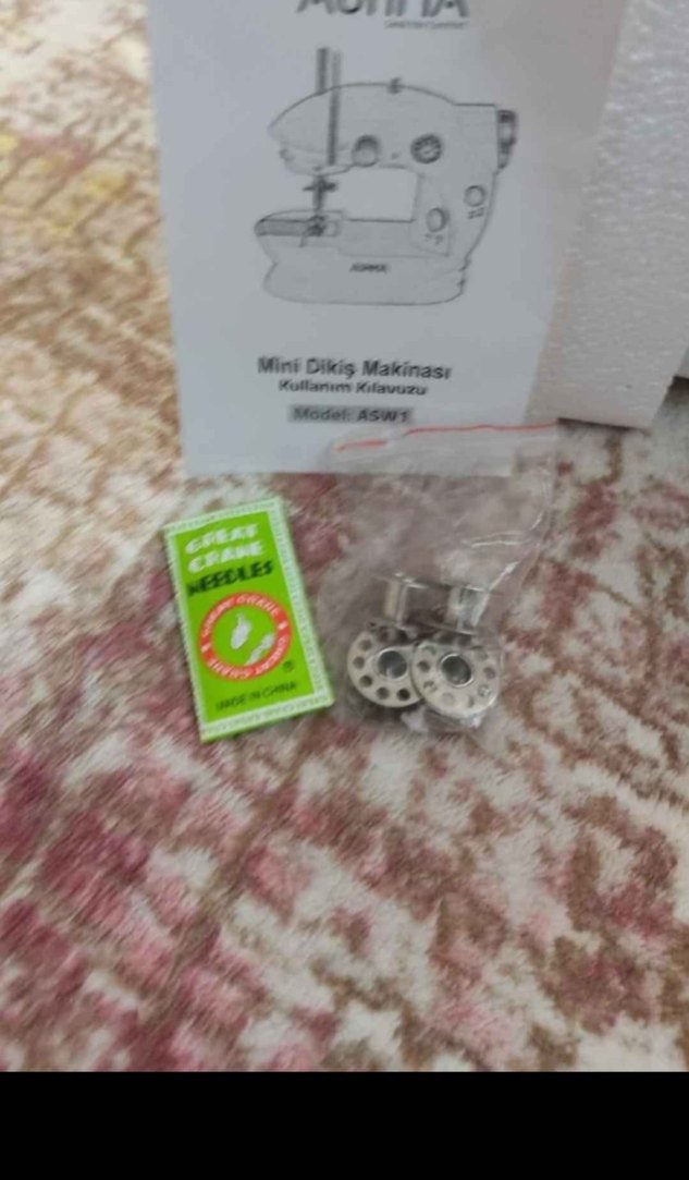 AUHMA Beyaz Dikiş Makinesi - Görsel 3