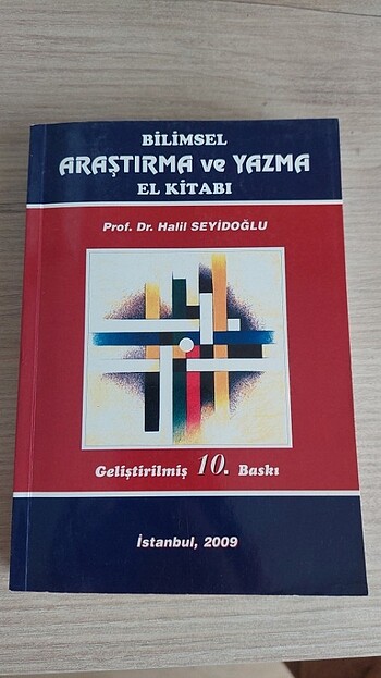 BİLİMSEL ARAŞTIRMA VE YAZMA EL KİTABI
