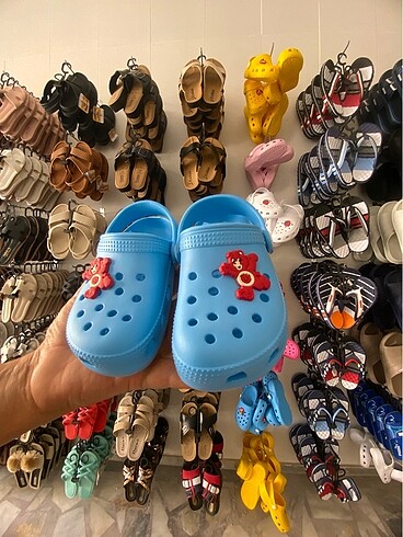 Crocs Mavi Çocuk Terlik/ Sandalet