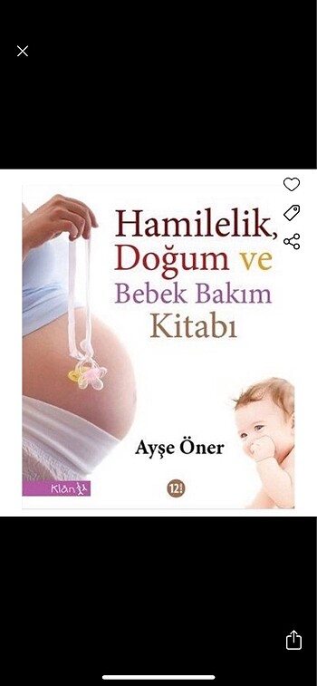 Ayşe Öner Hamilelik Doğum ve Bebek bakım kitabı