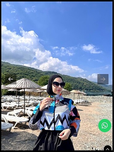 s Beden siyah Renk Haşema tesettür mayo