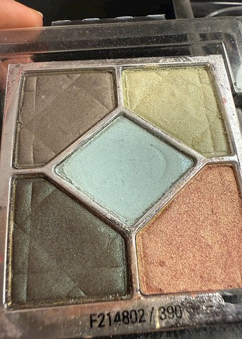 Çok Renkli Hafif Dior 5 renkli  Göz Farı Paleti - Görsel 3