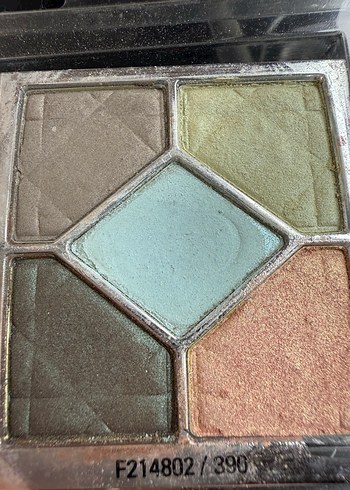 Çok Renkli Hafif Dior 5 renkli  Göz Farı Paleti - Görsel 4