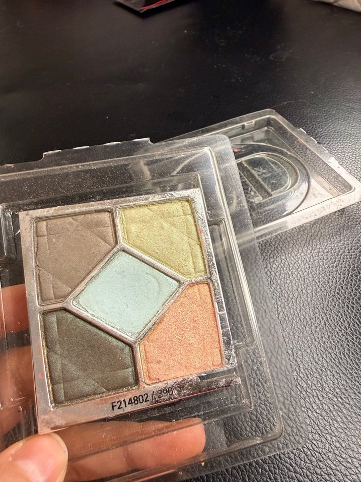 Çok Renkli Hafif Dior 5 renkli  Göz Farı Paleti - Görsel 2