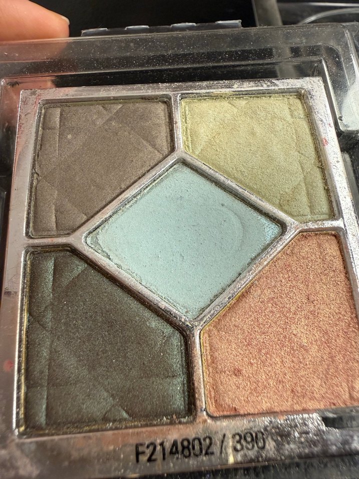 Çok Renkli Hafif Dior 5 renkli  Göz Farı Paleti - Görsel 3