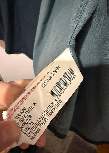 Koyu Yeşil Denim Erkek Gömlek - Görsel 7