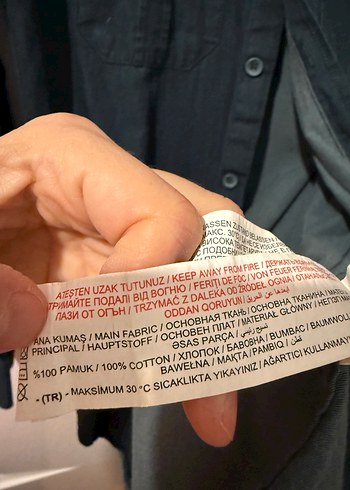 Koyu Yeşil Denim Erkek Gömlek - Görsel 8