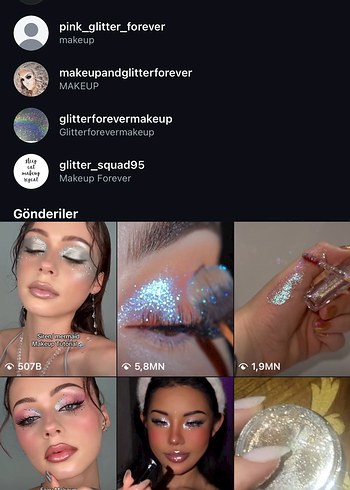 Makeup forever sim glitter 40 gr - Görsel 7