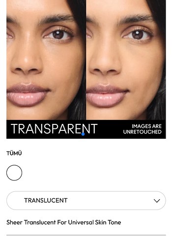 MAC Sheer Translucent Pudra Beyaz - Görsel 3