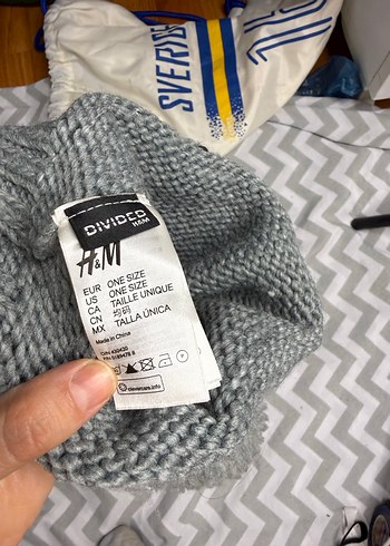 Gri Örgü Kadın Bere İki Ponponlu - Görsel 2